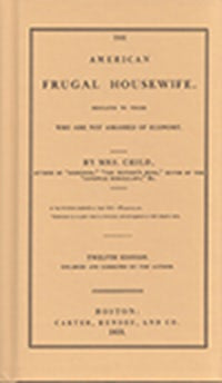 Cover image for American Frugal Housewife, isbn: 9780918222985