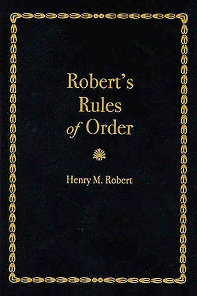 Robert's Rules of Order