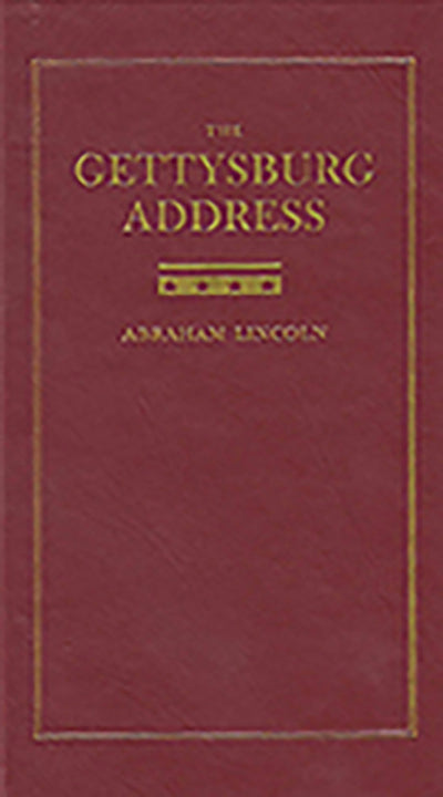 Cover image for Gettysburg Address, isbn: 9781557090737