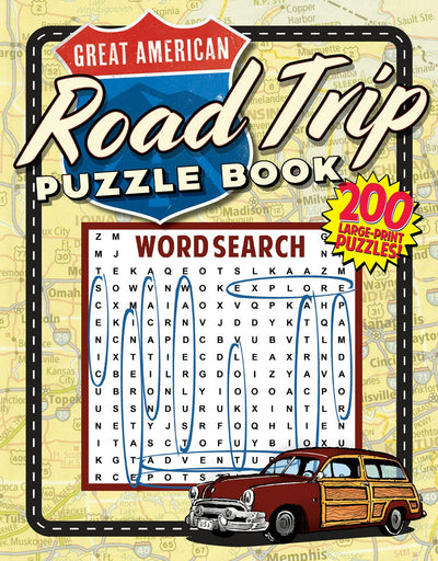 Great American Road Trip Puzzle Book