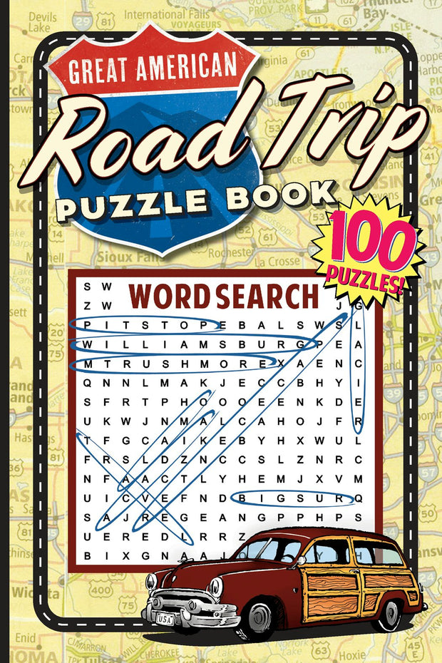 Great American Road Trip Puzzle Book