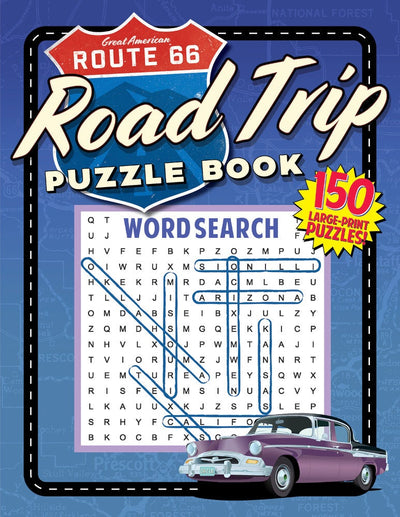 Cover image for The Great American Route 66 Puzzle Book, isbn: 9781945187674